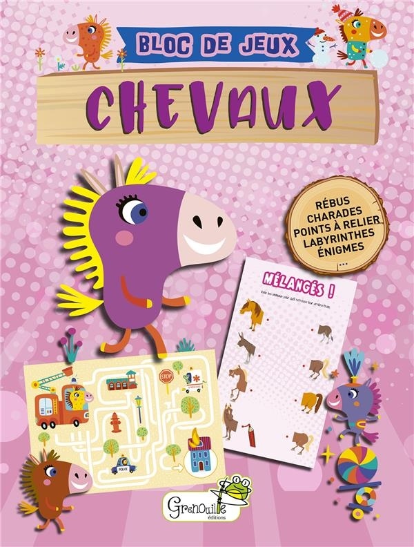 Petit Bloc de Jeux Chevaux