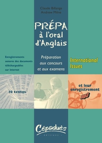 Prépa à l'oral d'anglais : International Issues