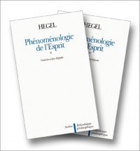 La phénoménologie de l'esprit - 2 volumes