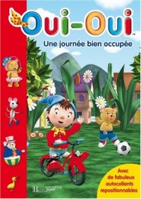 Une journée bien occupée : Livre Stickers