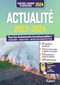 Actualité 2023-2024 - Concours et examens - Fil d'actu et jeux interactifs offerts: Tous les événements incontournables - Résumés, analyses et mises en perspective