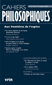 Aux frontières de l'espèce