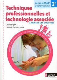 Techniques professionnelles et technologie associée - 2e Bac Pro ASSP