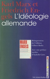 L'idéologie allemande