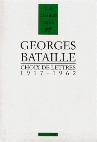 Choix de lettres: (1917-1962)