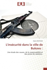 L'insécurité dans la ville de Bukavu :: Une étude des causes, de la responsabilité et des pistes de solutions.