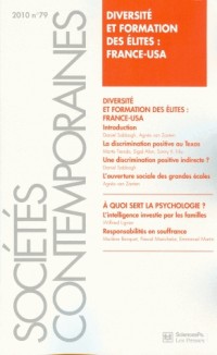 Revue sociétés contemporaines n79