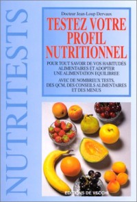 Tester votre profil nutritionnel