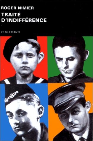 Traité d'indifférence [9782905344977]