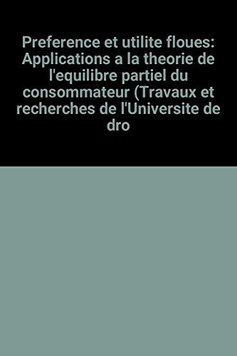 Préférence et utilité floues