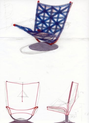 Pierre Paulin - Le Siège Anneau - Edition limitée avec dessin numéroté