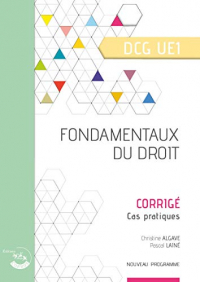 Fondamentaux du droit UE 1 du DCG : Corrigé