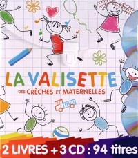 La valisette des crêches et maternelles : 2 volumes : Danse avec Lilou et Babou ; Le coffret des crèches et maternelles (3CD audio)