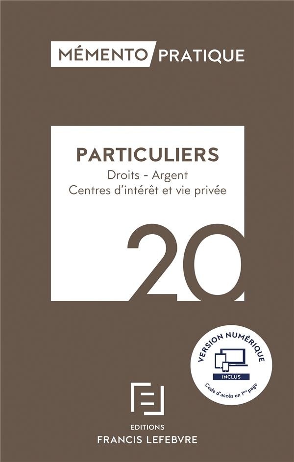 Mémento Particuliers 2020