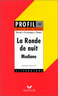 Profil d'une oeuvre : La Ronde de nuit (1969), Patrick Modiano : résumé, personnages, thèmes