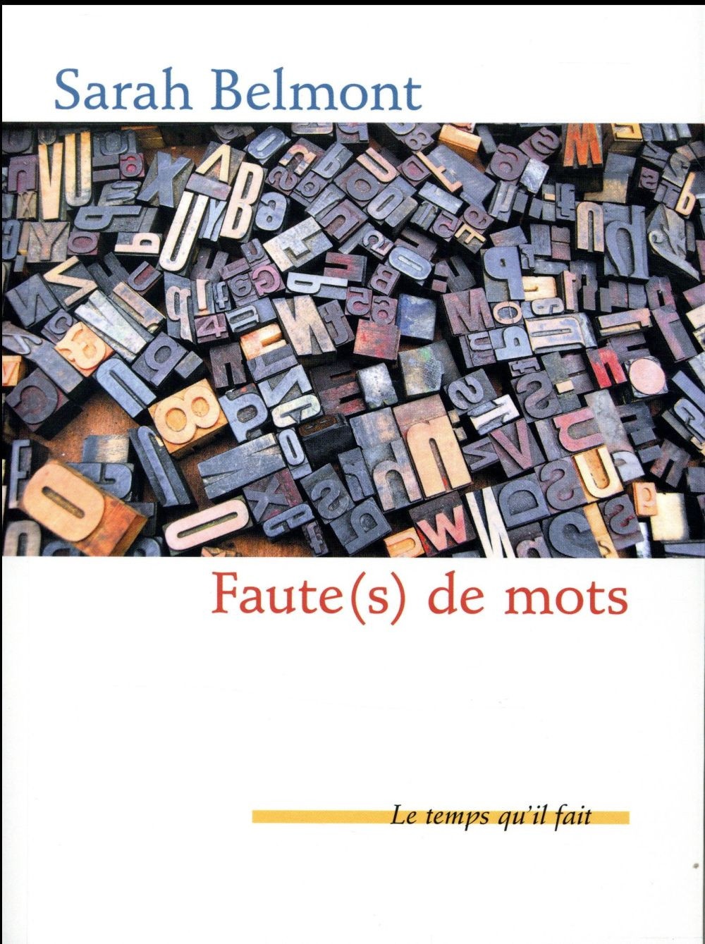 Faute(s) de mots...