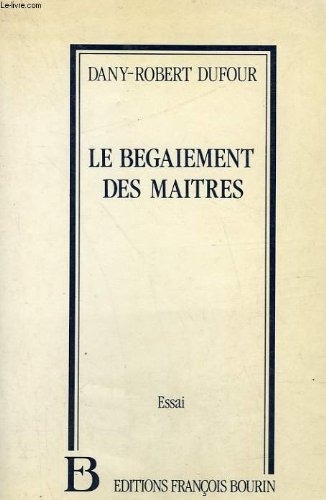Begaiement des maitres