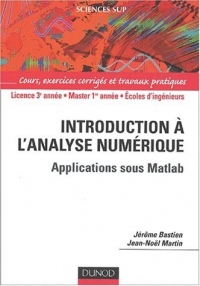 Introduction à l'analyse numérique : Applications sous Matlab
