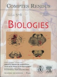 Comptes rendus Académie des sciences, Biologies, tome 329, fasc 5-6, mai-juin 2006 : aspects de l'histoire des neurosciences...