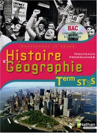 Histoire et Géographie Terminale ST2S