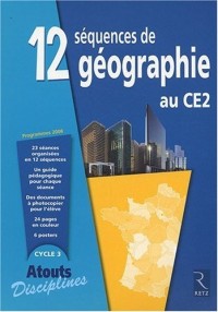 12 séquences de géographie au CE2 : Programmes 2008