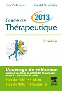 Guide de thérapeutique 2013