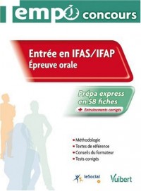 Entrée IFAS / IFAP : Epreuves orale, collection tempo concours