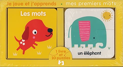 Je joue et j'apprends - Mes premiers mots - Les mots - 1 livre et 10 puzzles