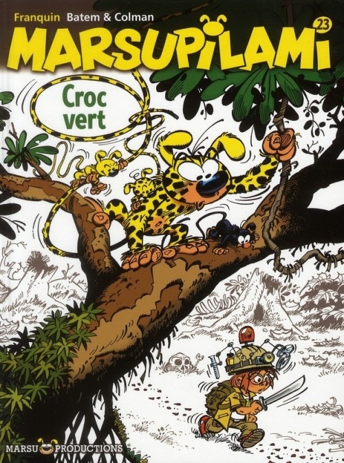 Marsupilami, Tome 23 : Croc vert