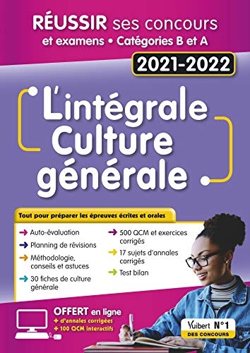 L'intégrale culture générale : Catégories B et A