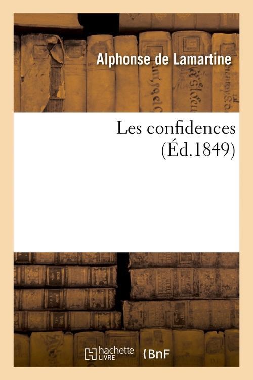 Les confidences (Éd.1849)