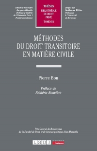 Méthodes du droit transitoire en matière civile (654)