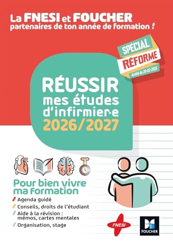 Réussir mes études d'infirmier.e - DEI - Nouveau programme - 2026-2027