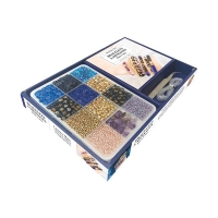 Ma fabrique à bijoux Blue & black: Bracelets à messages