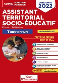 Concours Assistant territorial socio-éducatif - Catégorie A - Tout-en-un: Concours 2022