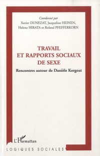 Travail et rapports sociaux de sexe : Rencontres autour de Danièle Kergoat