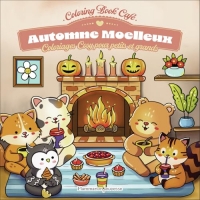 Automne moelleux: Coloriages cosy pour petits et grands