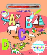 L'alphabet - Coloriage magique à l'eau