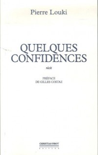Quelques confidences