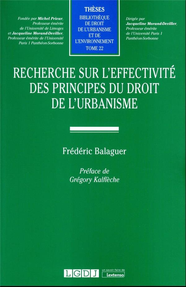 Recherche sur l'effectivité des principes du droit de l'urbanisme (22)