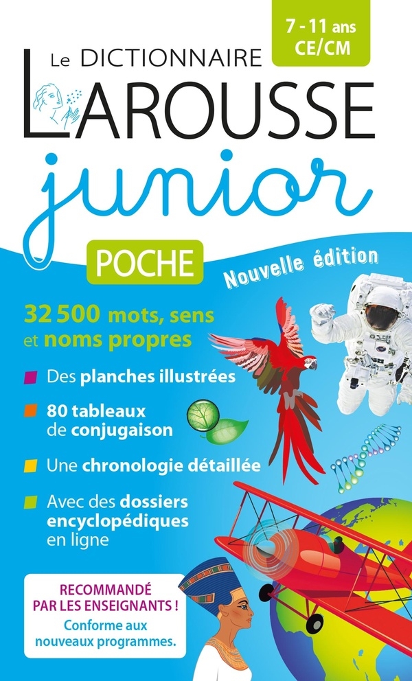 Le dictionnaire Larousse Junior poche - 7/11 ans - CE/CM