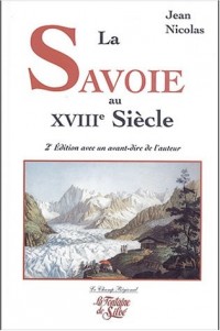 La Savoie au XVIIIe siècle : Noblesse et bourgeoisie