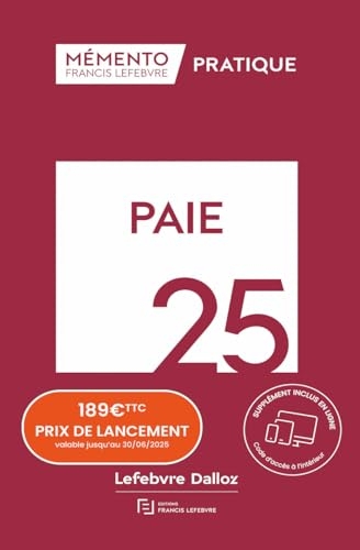 Mémento Paie 2025