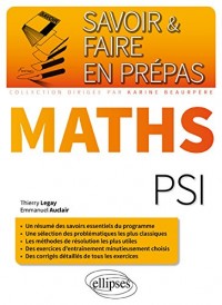 Savoir & Faire en Prépas Maths PSI/PSI*