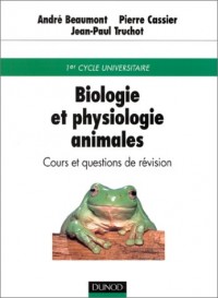 Biologie et Physiologie animales : Cours et questions de révision