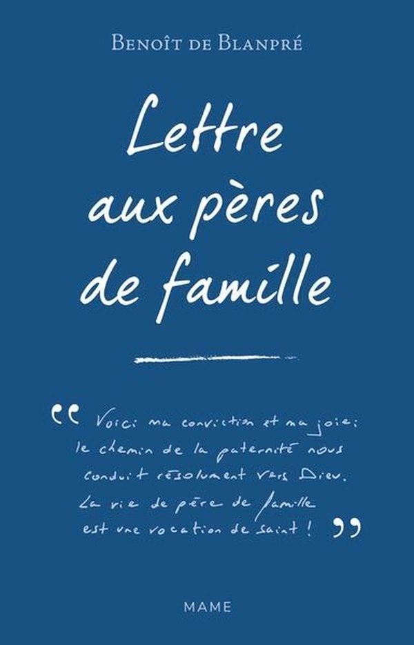 Lettre aux pères