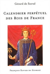 Calendrier perpétuel des Rois de France