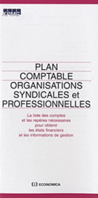 Plan comptable Organisations syndicales et professionnelles