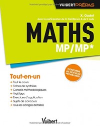 Maths MP/MP* - Tout-en-un - Conforme au nouveau programme