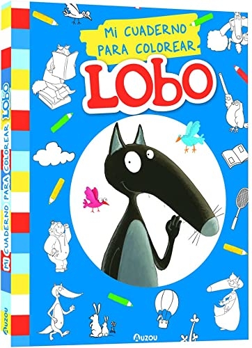 Mi cuaderno para colorear Lobo